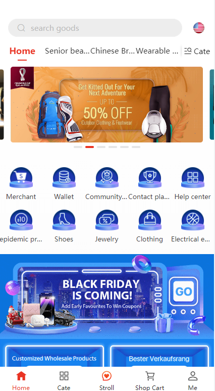 【商业代售】全端WoShop跨境商城系统/多商户入驻/国际支付+USDT/TP6+Swoole+Uniapp源码可二开